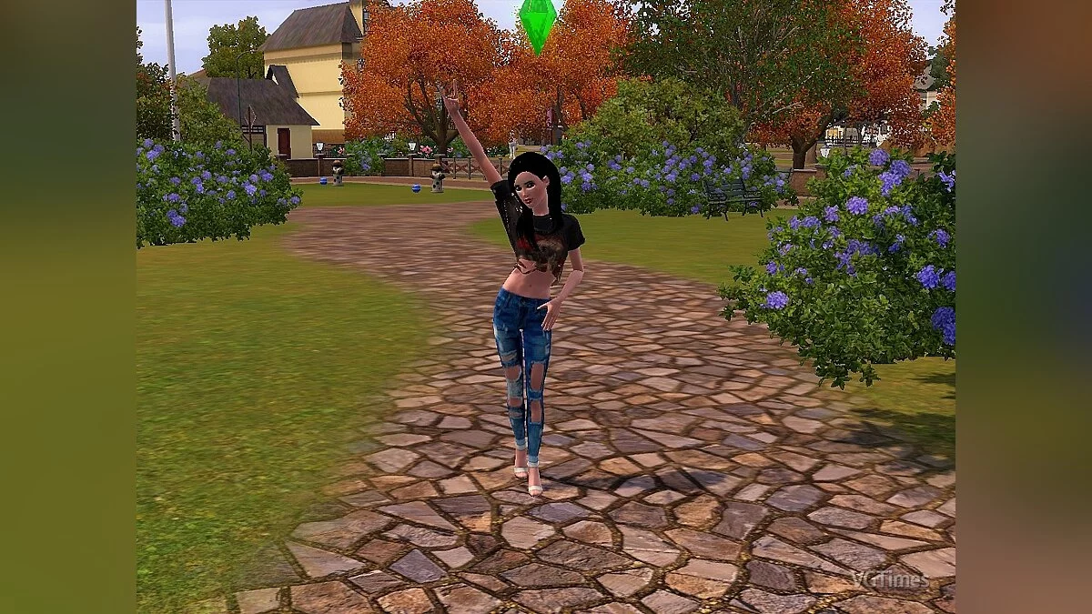 The Sims 3: Ambitions — Haut déchiré