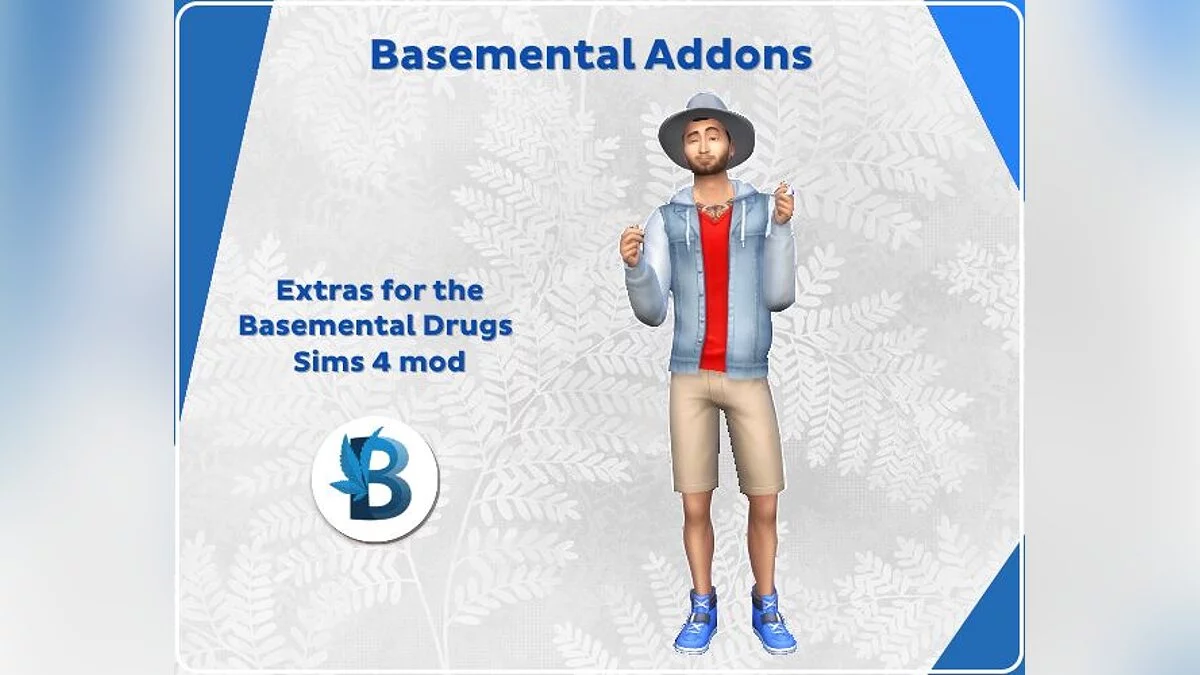 The Sims 4 — Basemental Addons v 1.2 (06/04/2020) - drug dealers, drunks and drug addicts