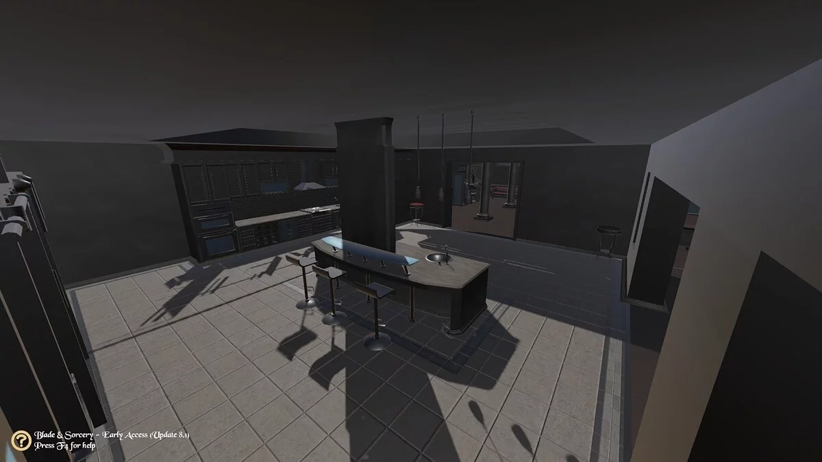 Blade and Sorcery — Современный особняк