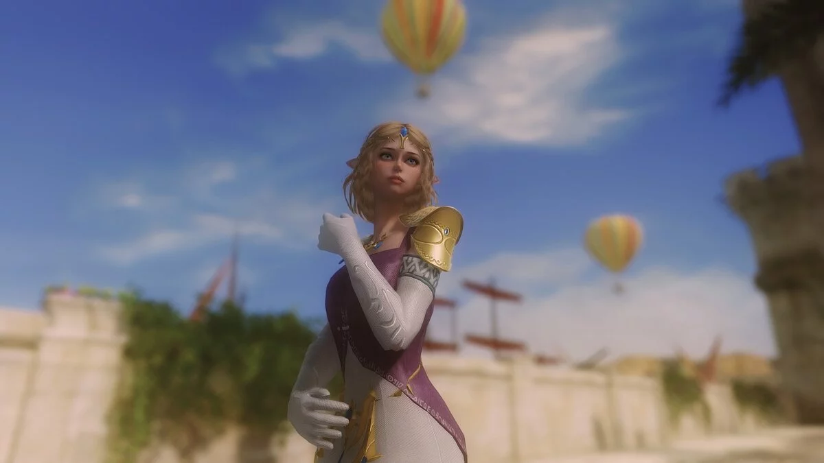 The Elder Scrolls 5: Skyrim Legendary Edition — Компаньон принцесса Зельда