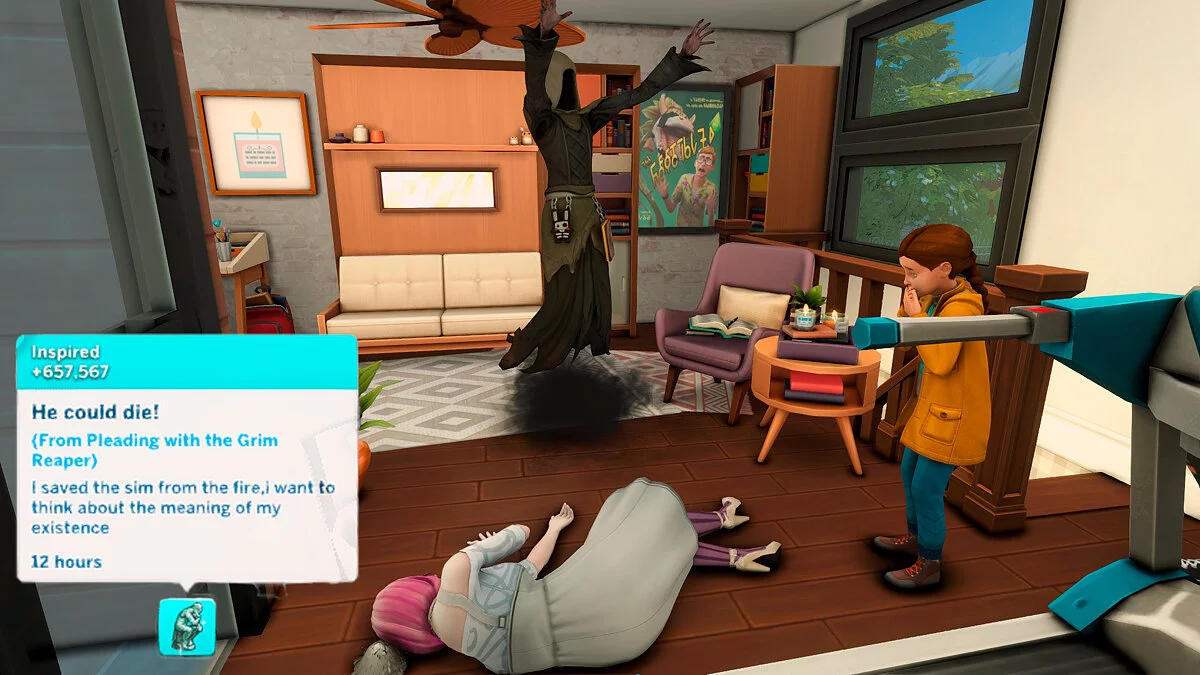 The Sims 4 — Характеристика характеру - Емоційне вигорання