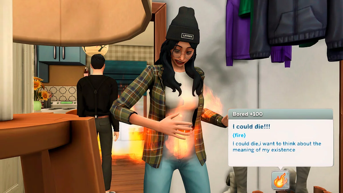 The Sims 4 — Характеристика характеру - Емоційне вигорання