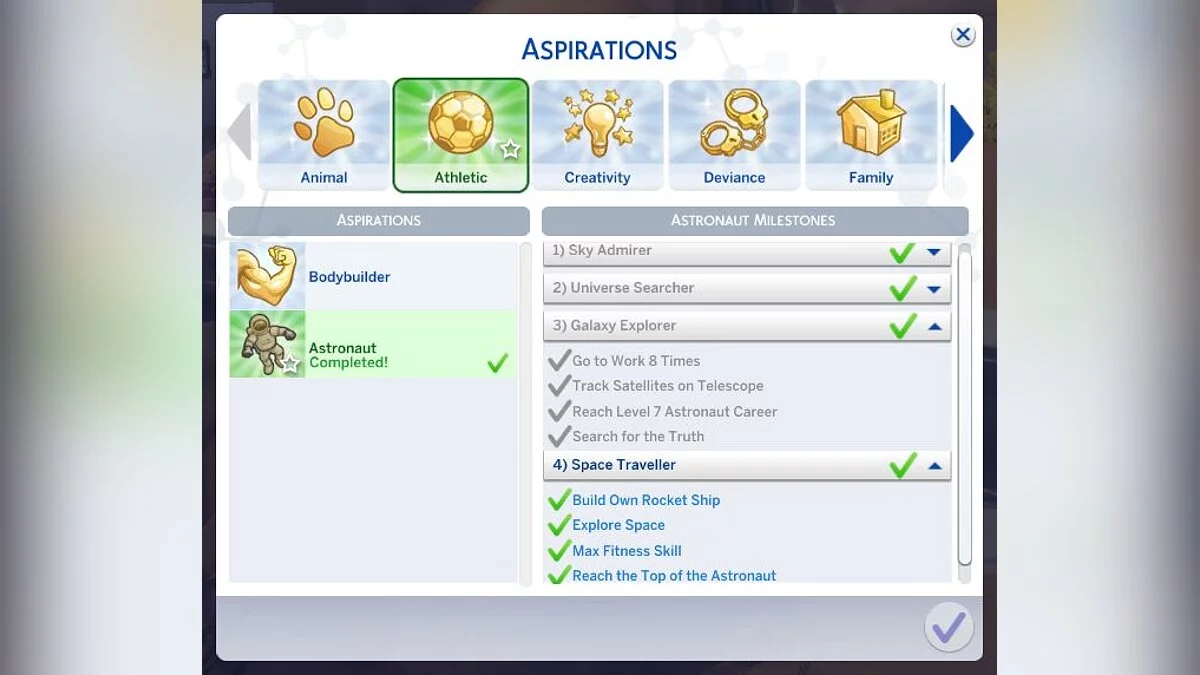 The Sims 4 — Життєва мета - Космонавт (05.06.2020)