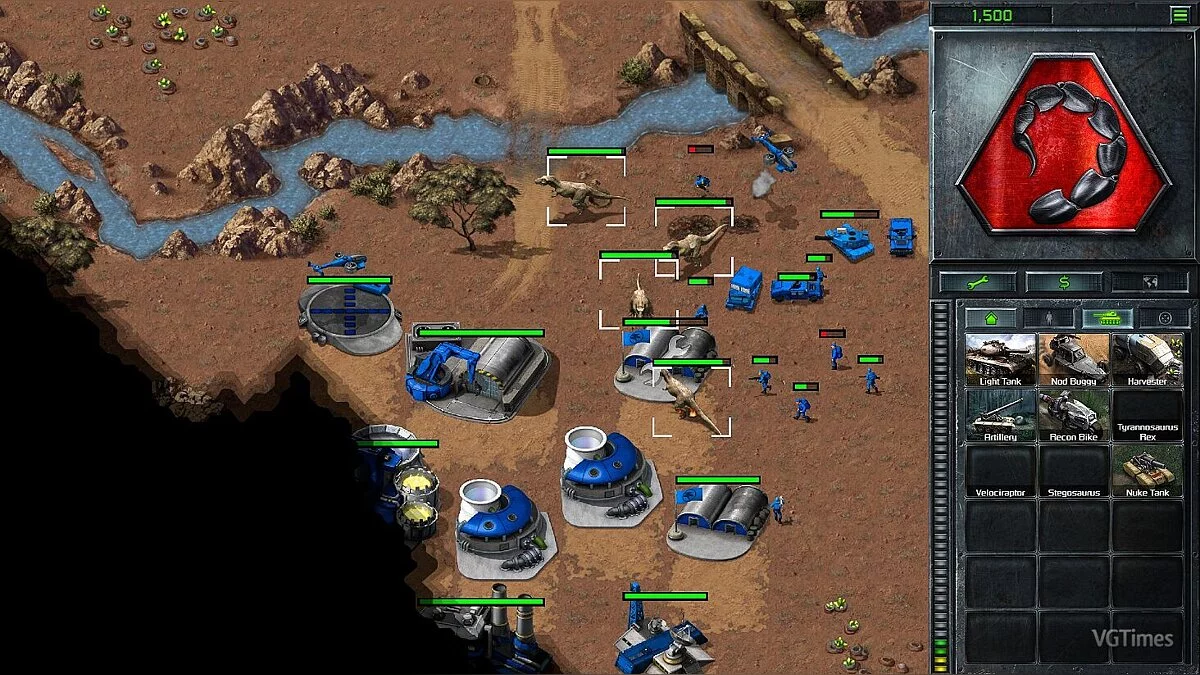 Command &amp; Conquer: Remastered — dinosaurios