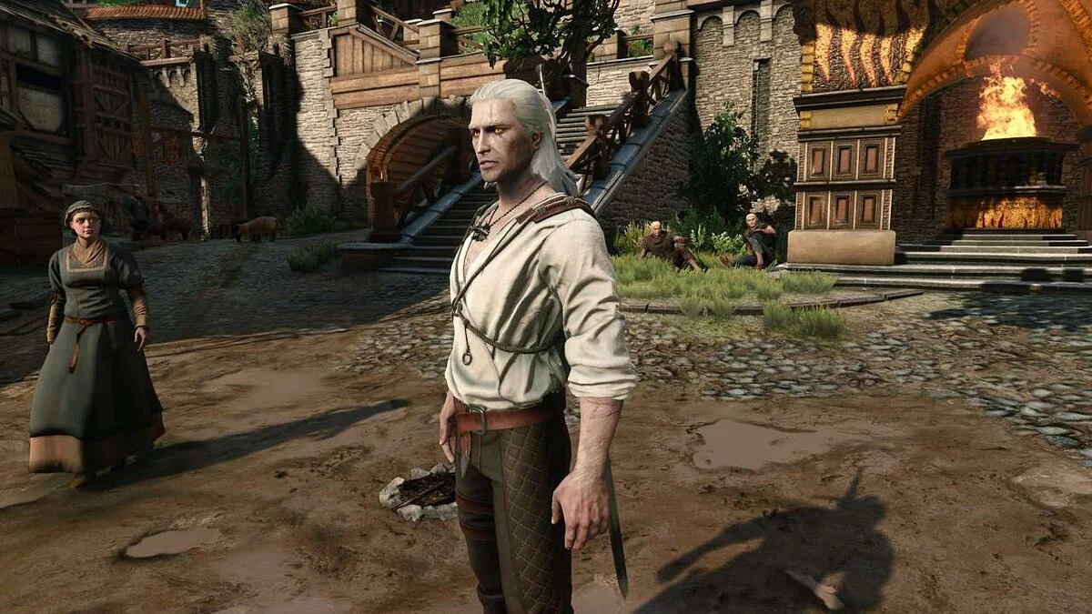 The Witcher 3: Wild Hunt - Complete Edition — Camisa al estilo de la primera parte.