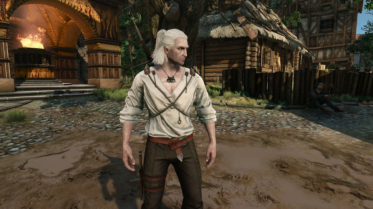 The Witcher 3: Wild Hunt - Complete Edition — Camisa al estilo de la primera parte.