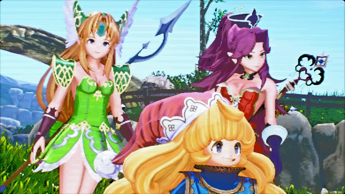 Trials of Mana — Графіка в стилі аніме