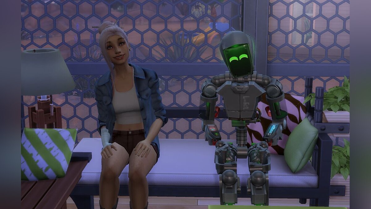 The Sims 4 — Character trait - a fan of bots (06/09/2020)