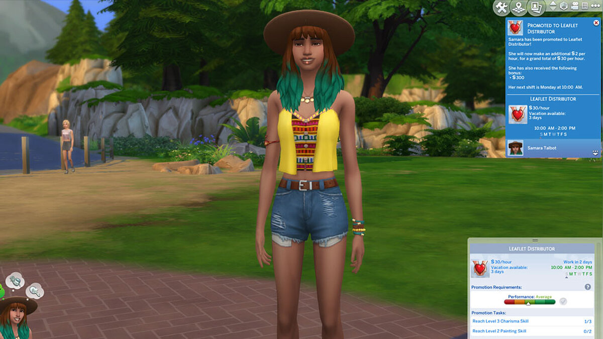 The Sims 4 — Hippie career (06/10/2020)