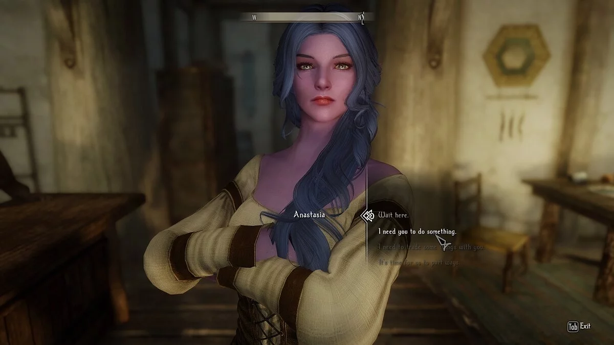 The Elder Scrolls 5: Skyrim Legendary Edition — Компаньон Анастасия