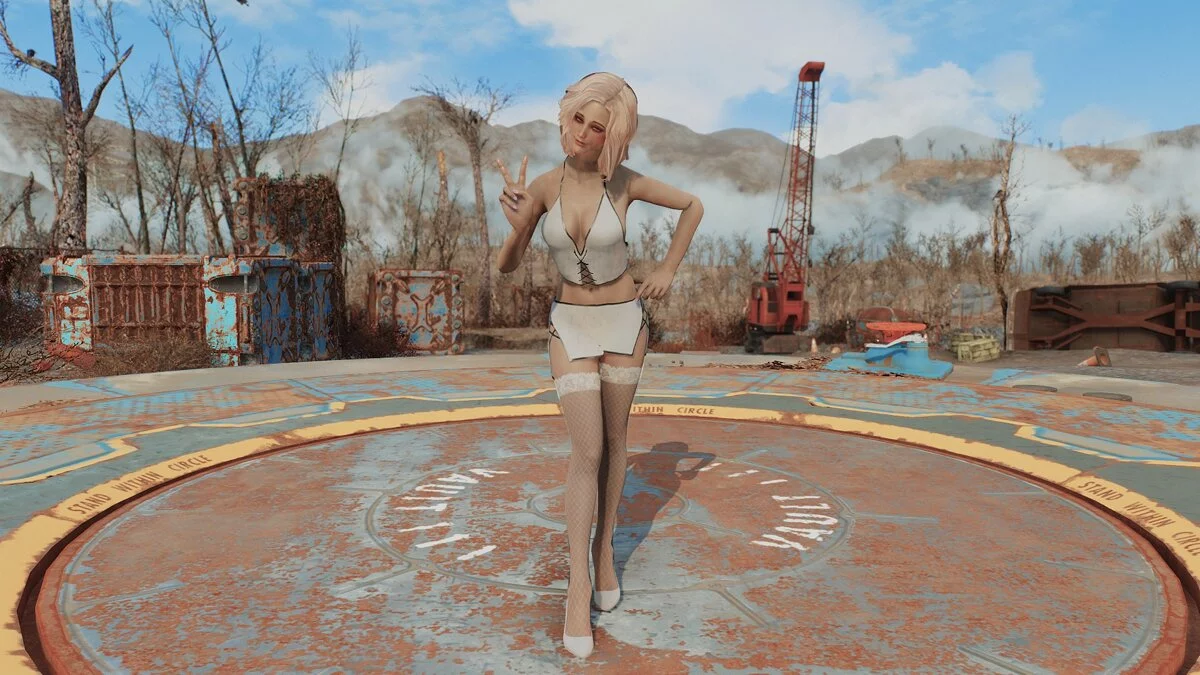 Fallout 4: Game of the Year Edition — traje de fiesta sexy