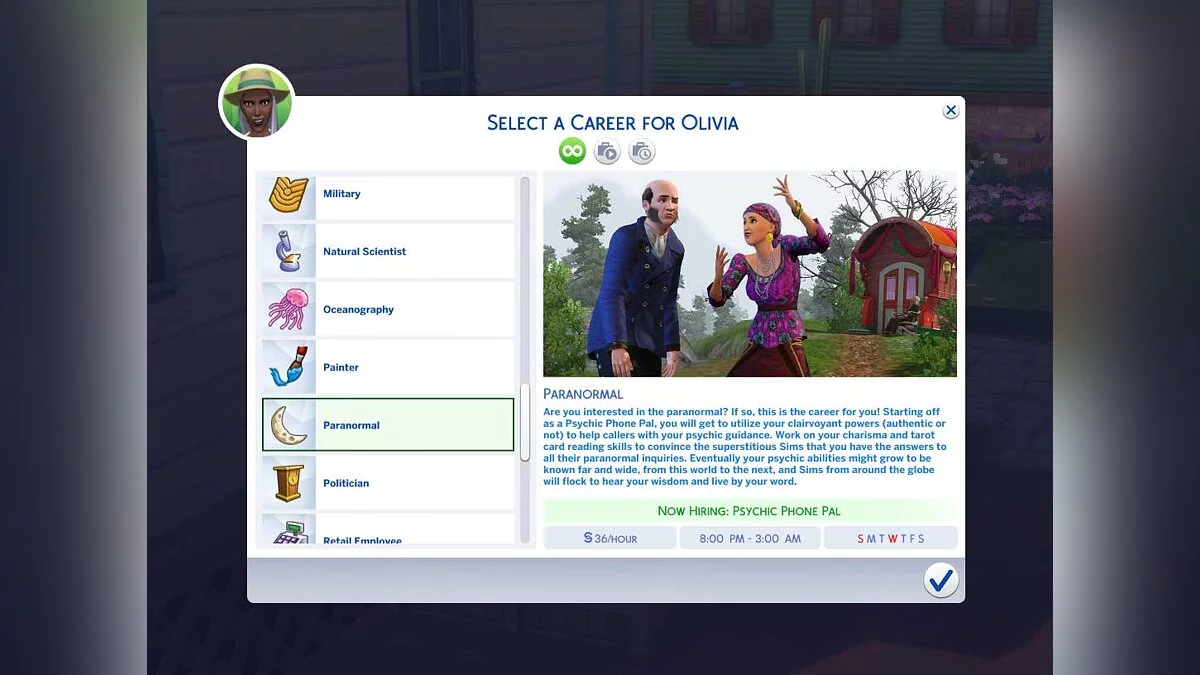 The Sims 4 — Career - Paranormal