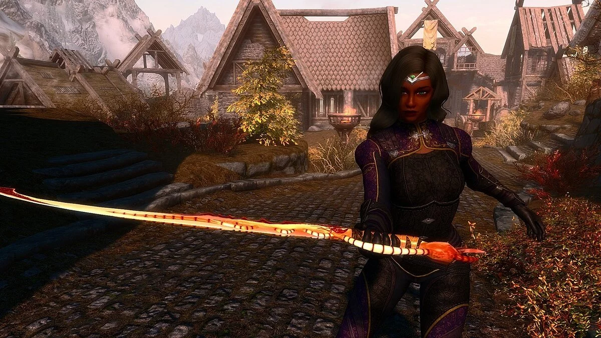 Elder Scrolls 5: Skyrim Special Edition — Компаньон Амандра