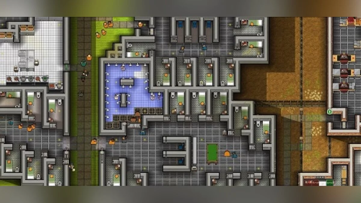 Prison Architect — Conservation (Grand Prison)