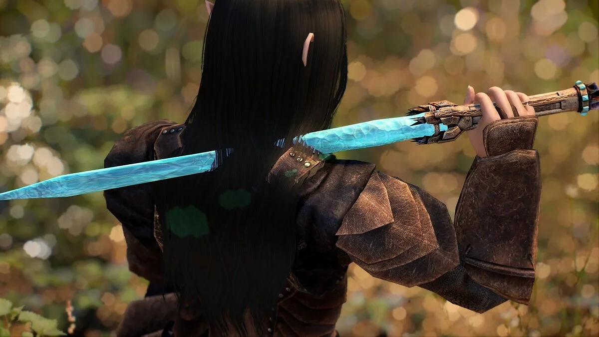 Elder Scrolls 5: Skyrim Special Edition — Айлейдская хрустальная сабля