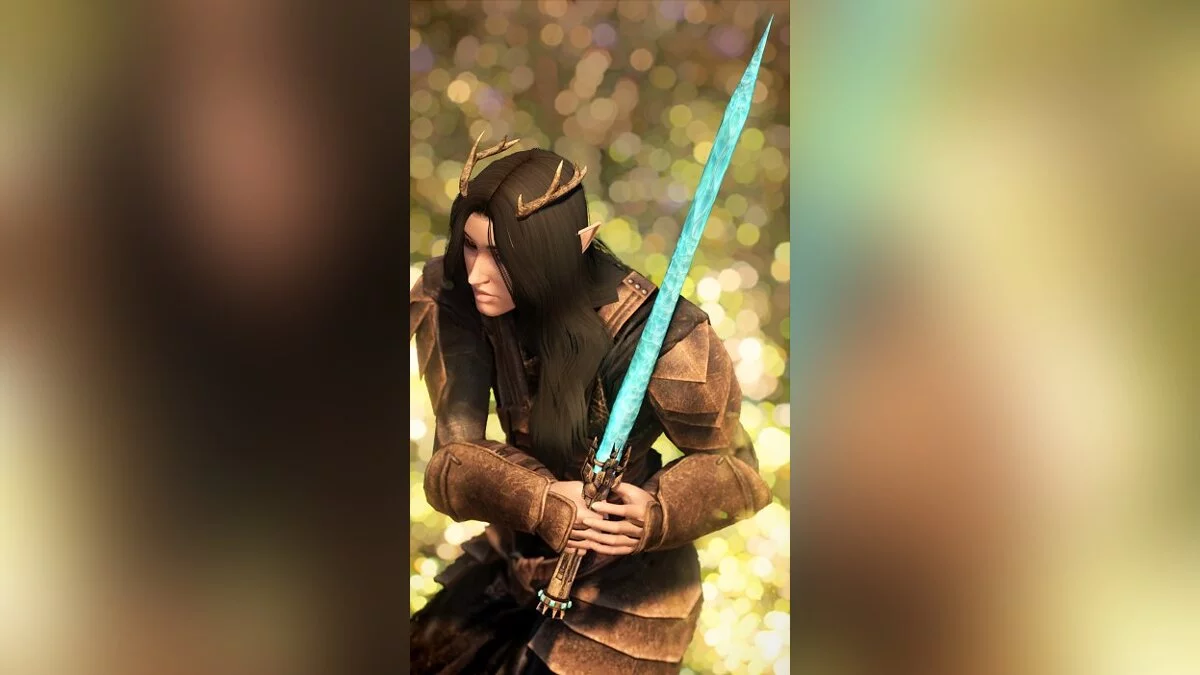 Elder Scrolls 5: Skyrim Special Edition — Айлейдская хрустальная сабля