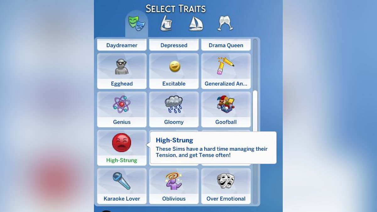 The Sims 4 — Personality Trait: Highly Sensitive (06/19/2020)