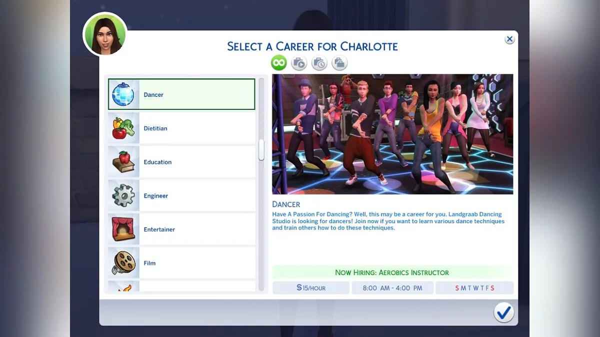 The Sims 4 — Careers from The Sims 1 and The Sims 2