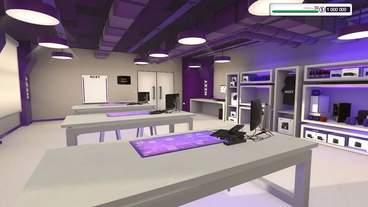 PC Building Simulator — Збереження (30 лвл, на рахунку 999.999.999 $)