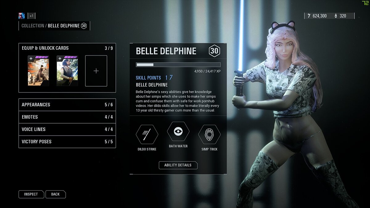 Star Wars: Battlefront 2 — New card with description