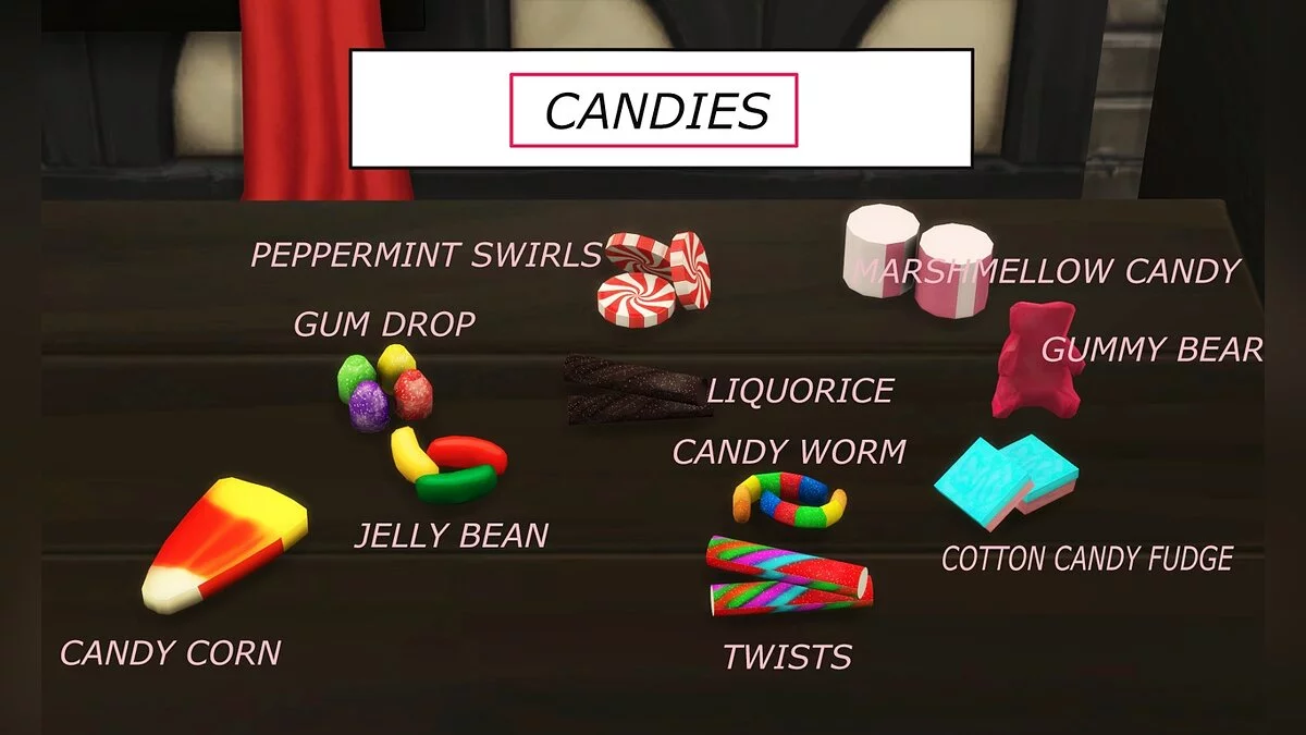 The Sims 4 — Functional candy dispenser (06/20/2020)