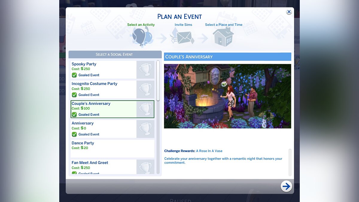 The Sims 4 — Parties for couples