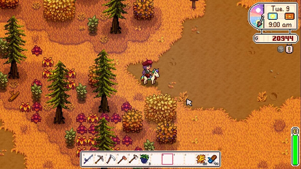 Stardew Valley — Nuevo diseño de inventario