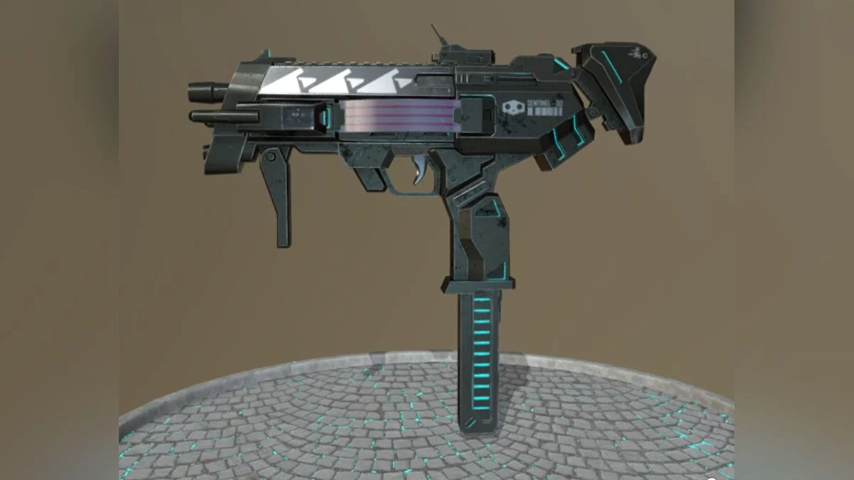 Blade and Sorcery — Sombra's submachine gun