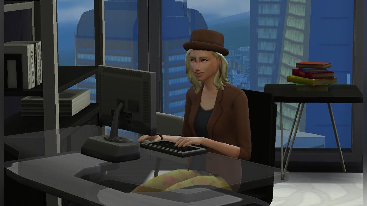 The Sims 4 — Writer - work from home