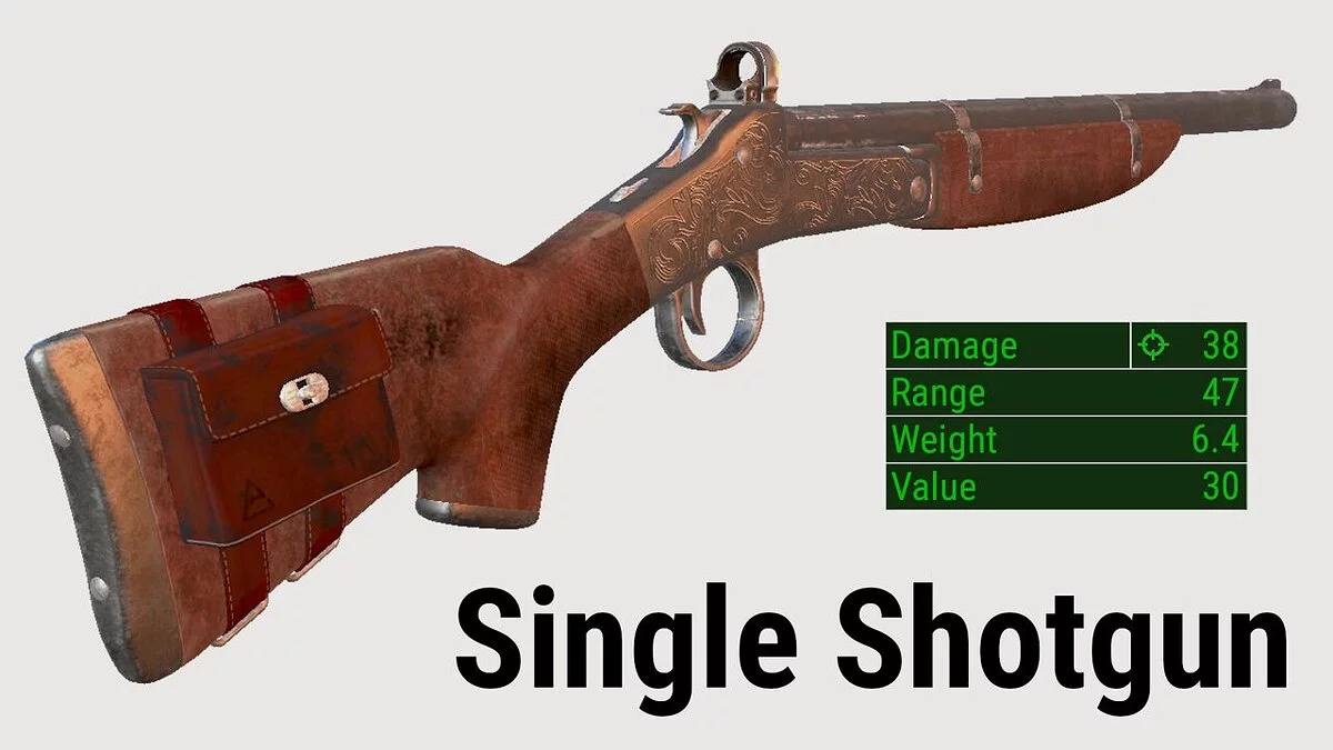 Fallout 4: Game of the Year Edition — Single Barrel Shotgun