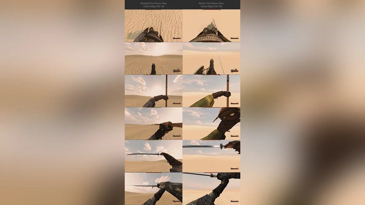 Mount & Blade 2: Bannerlord — Поліпшений вигляд від першої особи