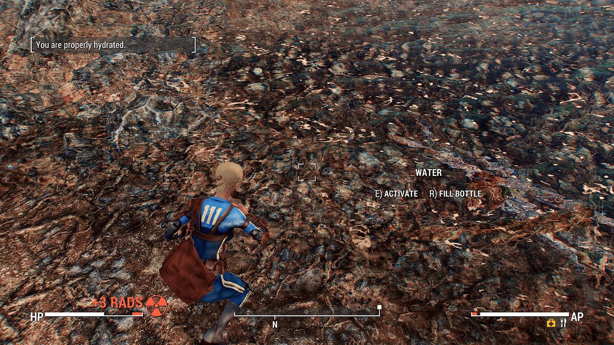 Fallout 4: Game of the Year Edition — Water doesn't heal