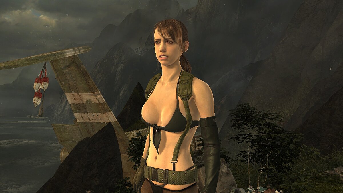 Tomb Raider — Play as Silent from the game "Metal Gear Solid 5: The Phantom Pain"