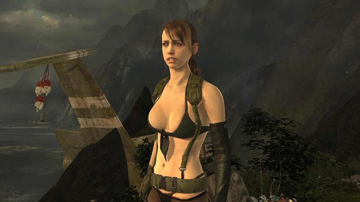 Tomb Raider — Play as Silent from the game "Metal Gear Solid 5: The Phantom Pain"