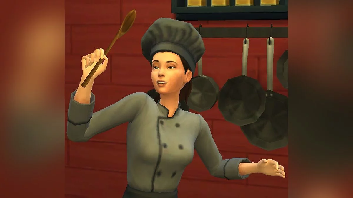 The Sims 4 — Cook - work at home