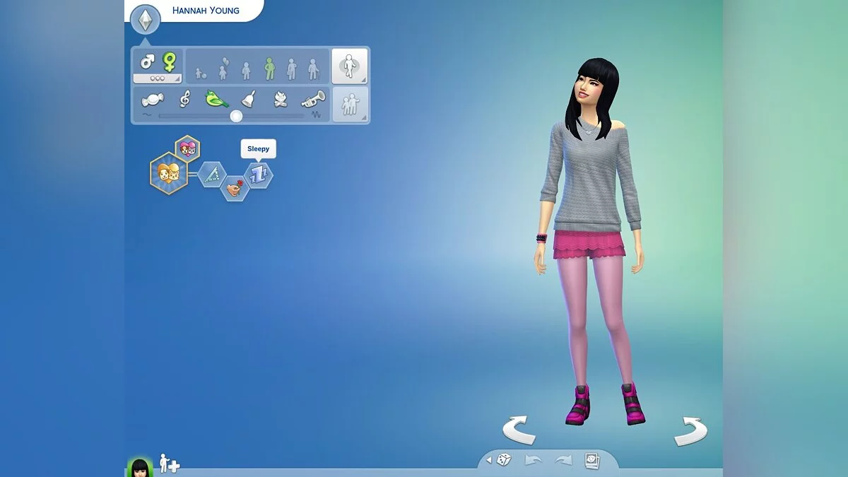 The Sims 4 — Rasgo de personalidad: somnolencia