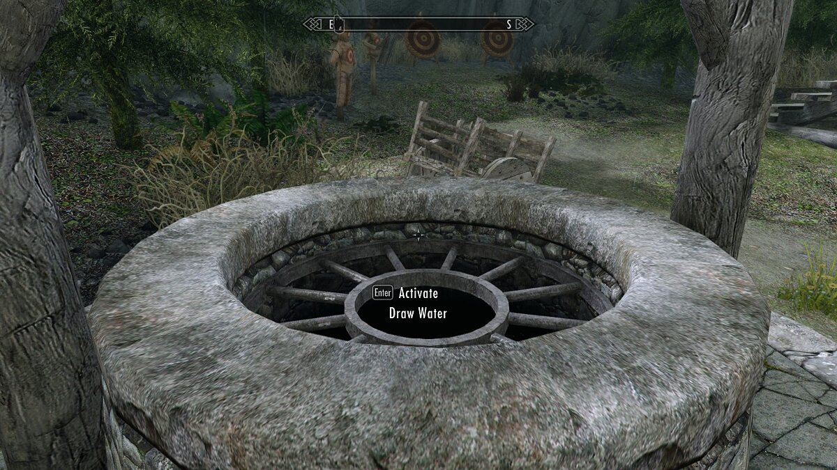 Elder Scrolls 5: Skyrim Special Edition — Collect water from wells