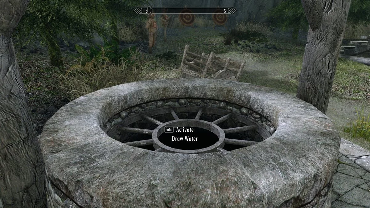 Elder Scrolls 5: Skyrim Special Edition — Collect water from wells