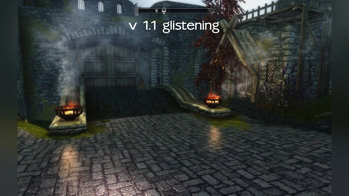 Elder Scrolls 5: Skyrim Special Edition — Каменный тротуар в Вайтране