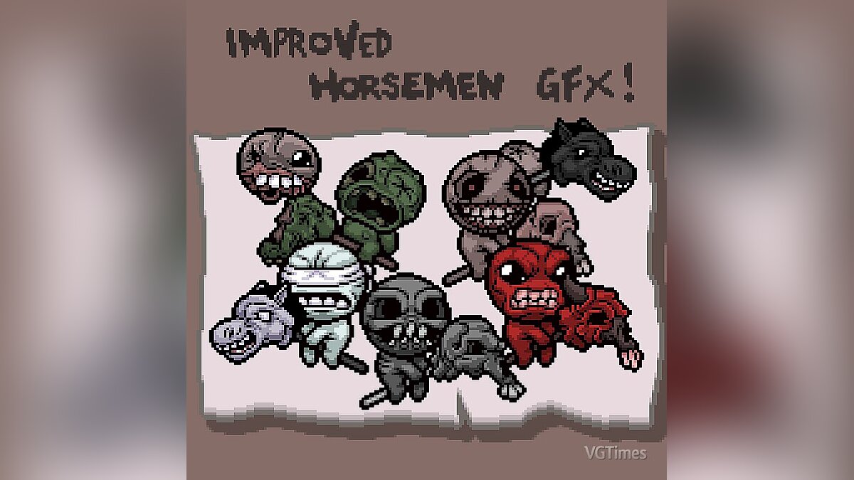 The Binding of Isaac — Improved Riders