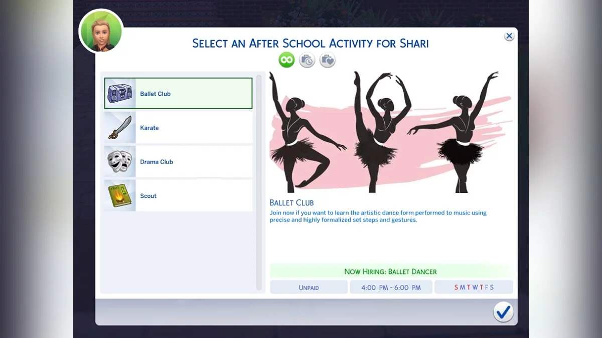 The Sims 4 — School events