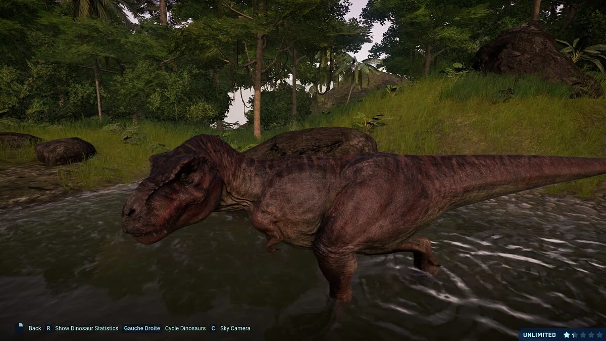 Jurassic World Evolution — Красный тиранозавр