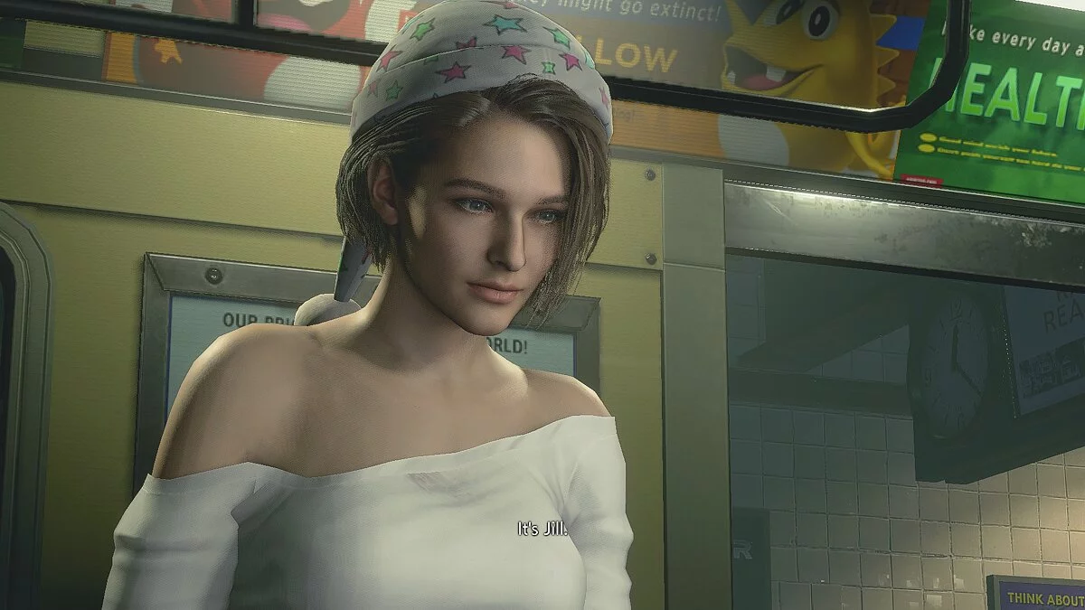 Resident Evil 3 — Jill en pijama