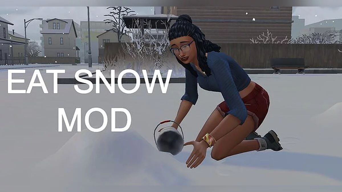 The Sims 4 — Opportunity to eat snow