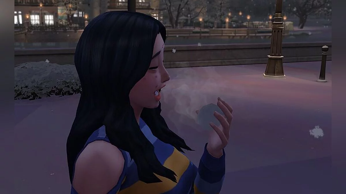 The Sims 4 — Возможность есть снег