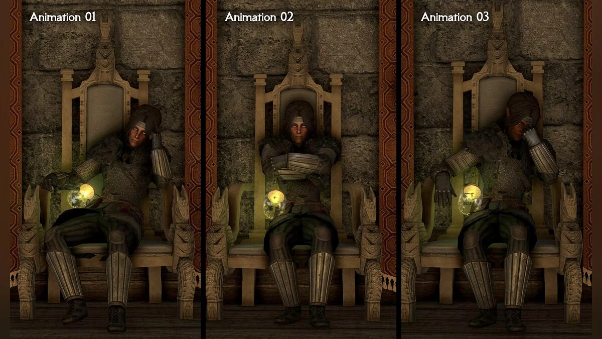 Elder Scrolls 5: Skyrim Special Edition — Новая анимация сидения ярлов