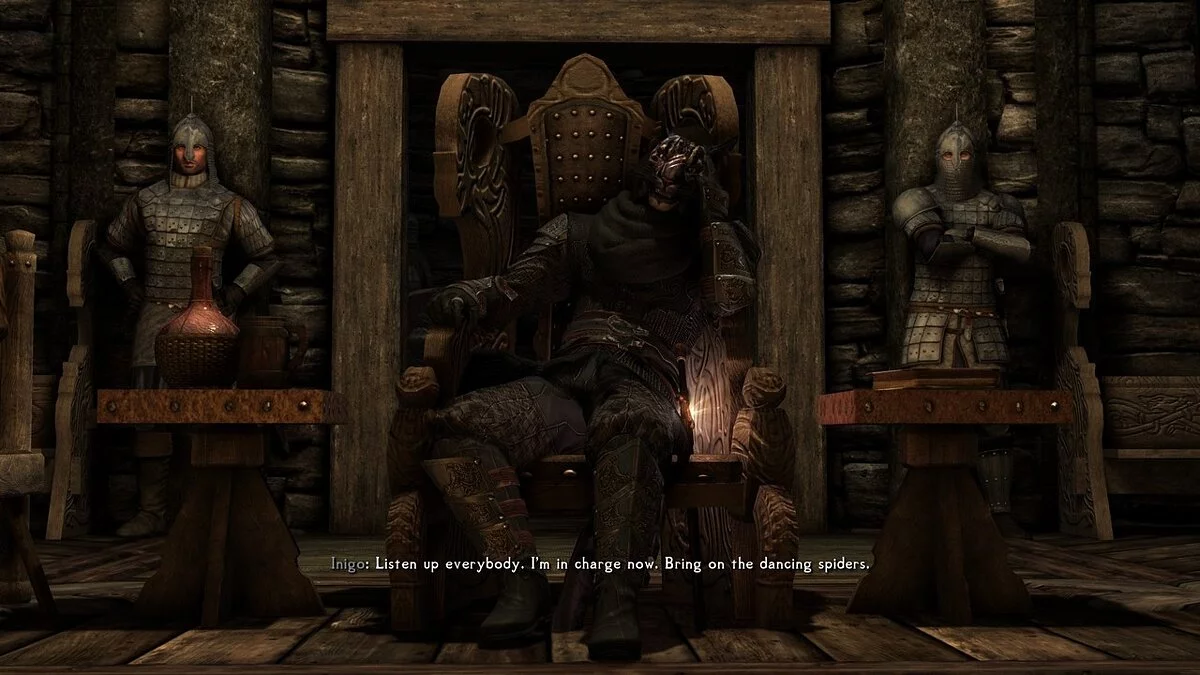 Elder Scrolls 5: Skyrim Special Edition — New animation for jarls sitting