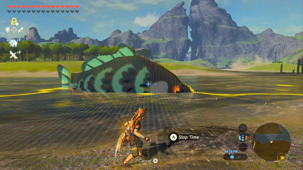 The Legend of Zelda: Breath of the Wild — Улучшение стазиса