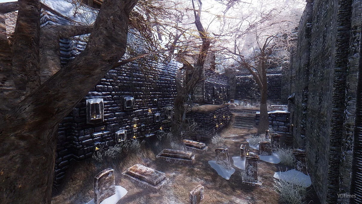 The Elder Scrolls 5: Skyrim — Больше деревьев в городах