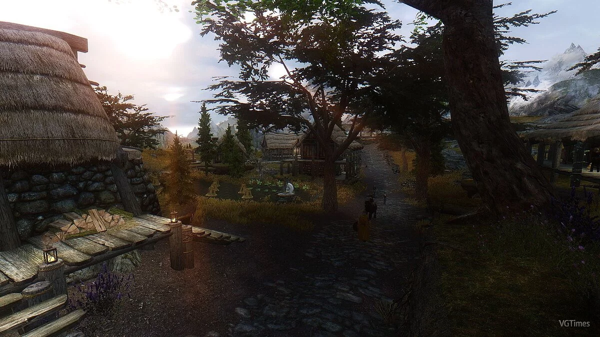 The Elder Scrolls 5: Skyrim — Больше деревьев в городах